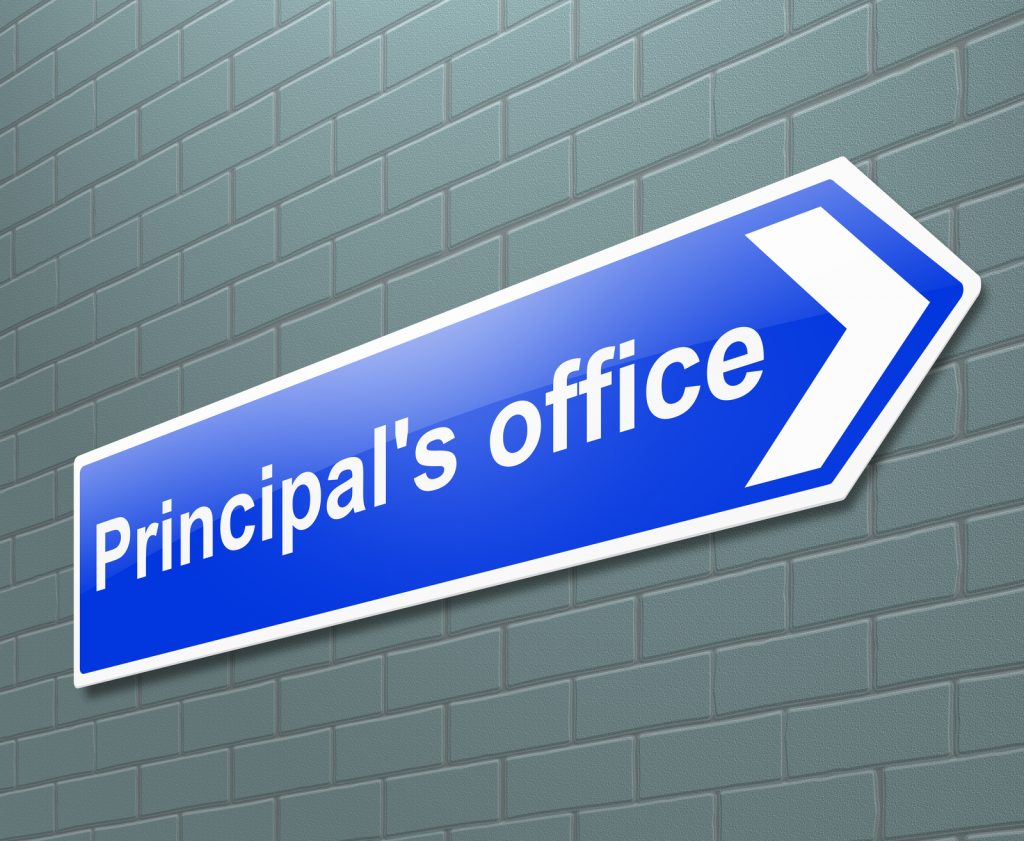 Principal's Office Sign--How to lead your school remotely